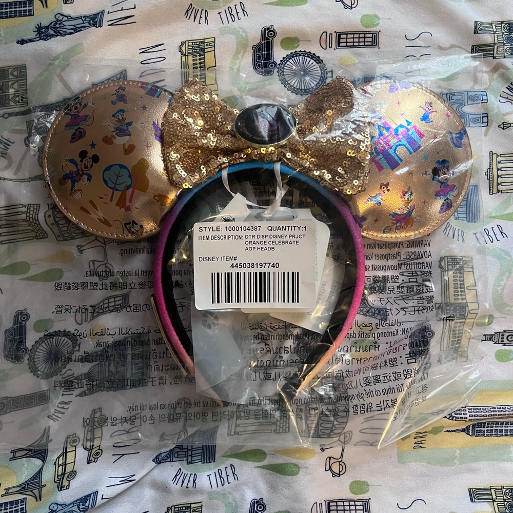 Disneyland 70th Anniversary Mickey Ears
